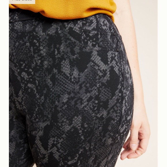 Sanctuary Anthropologie Snake-Printed Legging EUC - Picture 9 of 10